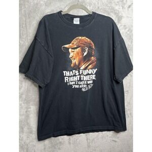 Vintage Y2K Larry The Cable Guy T-Shirt That's Funny Right There Comedy T Sz XL